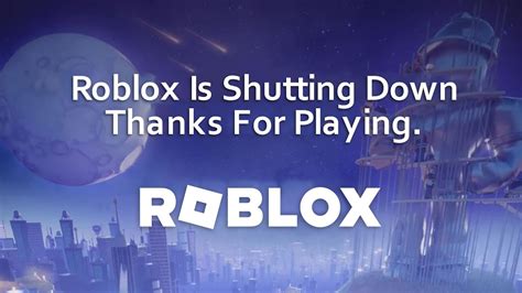21 Nov 2022 ... I love Roblox and this is a Roblox Video. JOIN THE DISCORD: https ... Roblox is not shutting down on January 1st 2024. DezTube•3.8K views.